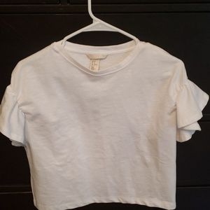 White H&M shirt